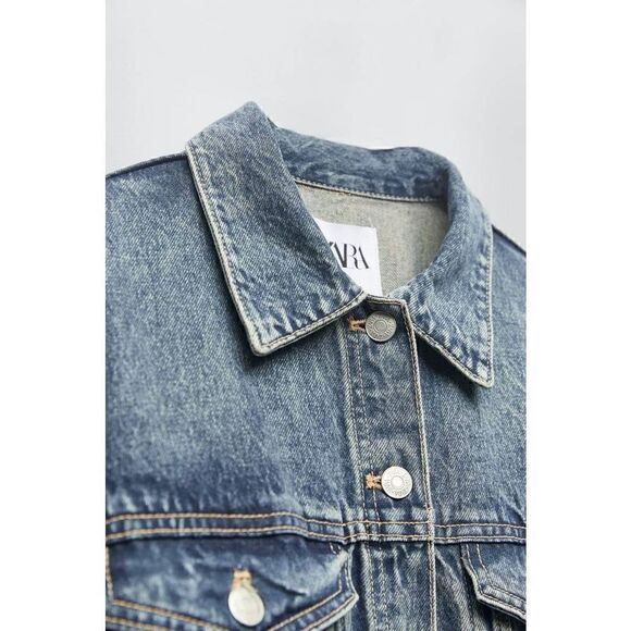 FULL LENGTH TRF DENIM JUMPSUIT - Picture 14 of 16